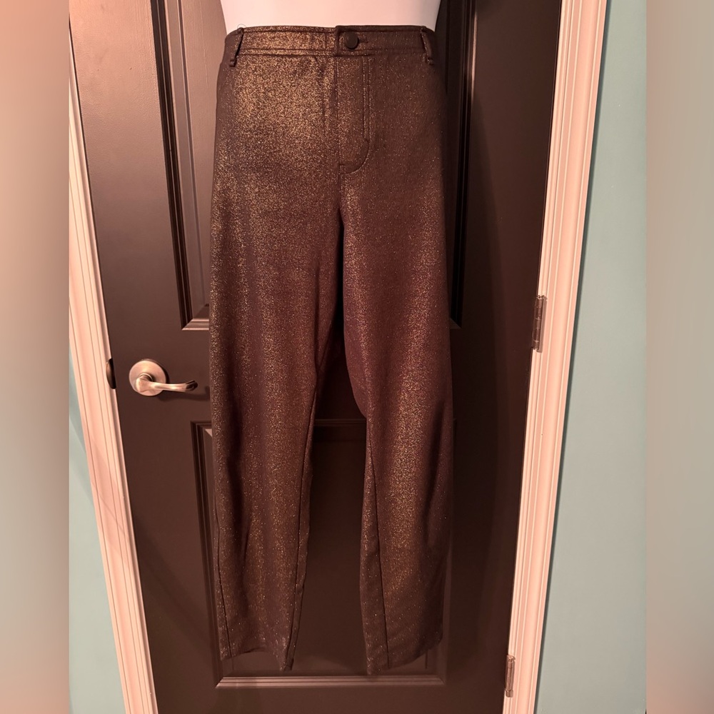 Lane Bryant Shimmering Black Pants
